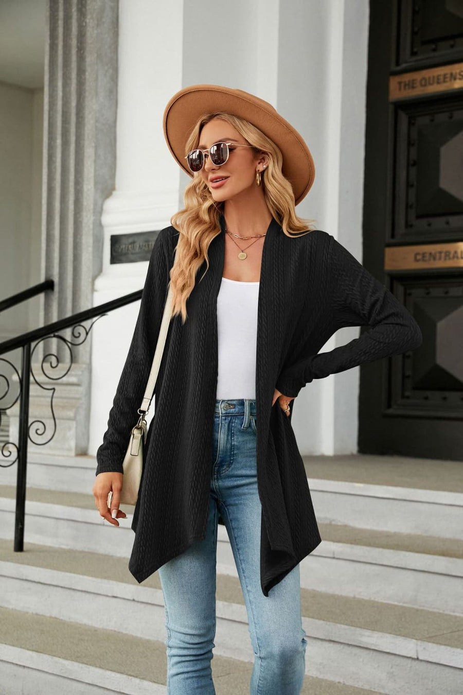 Casual Simplicity Long Sleeve Cardigan