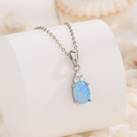 Find Your Center Opal Pendant Necklace