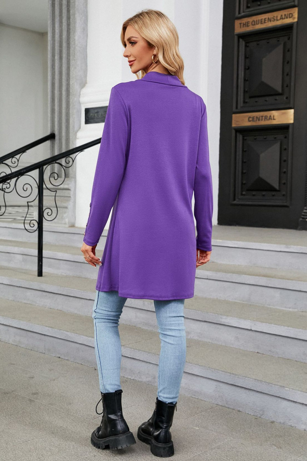Come Out And Have Fun Long Sleeve Open Front Cardigan