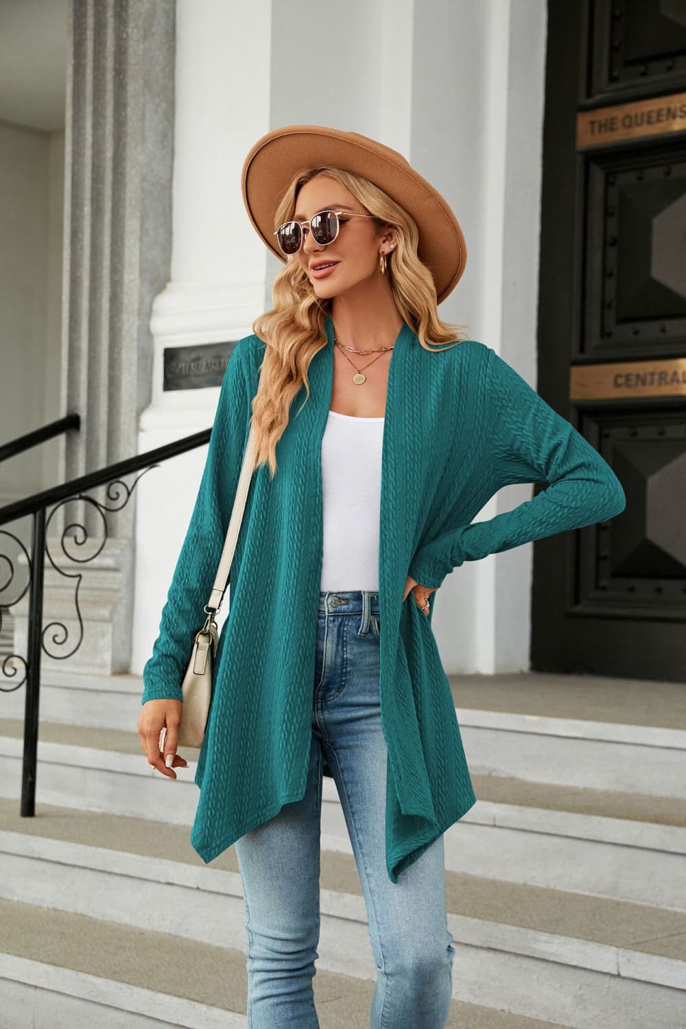 Casual Simplicity Long Sleeve Cardigan