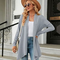 Casual Simplicity Long Sleeve Cardigan