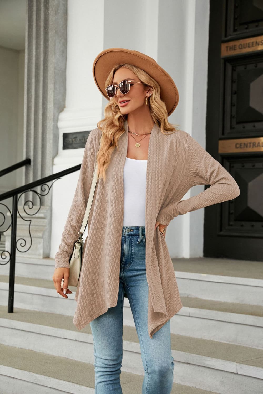 Casual Simplicity Long Sleeve Cardigan