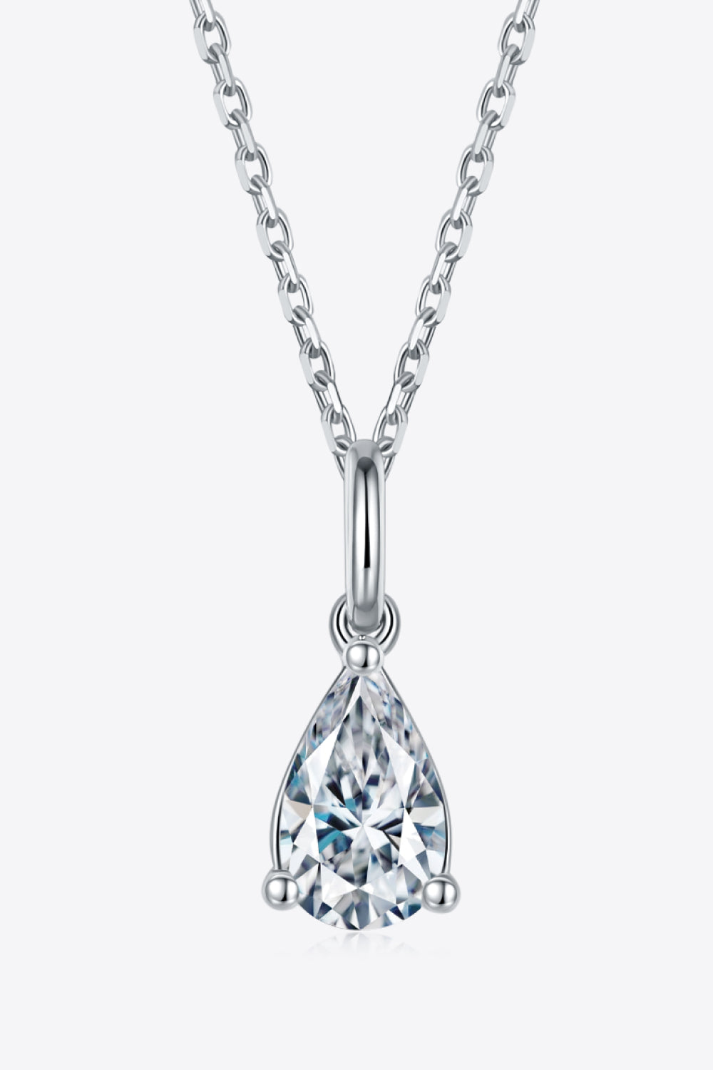 My Precious 1 Carat Moissanite 925 Sterling Silver Necklace