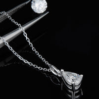 My Precious 1 Carat Moissanite 925 Sterling Silver Necklace