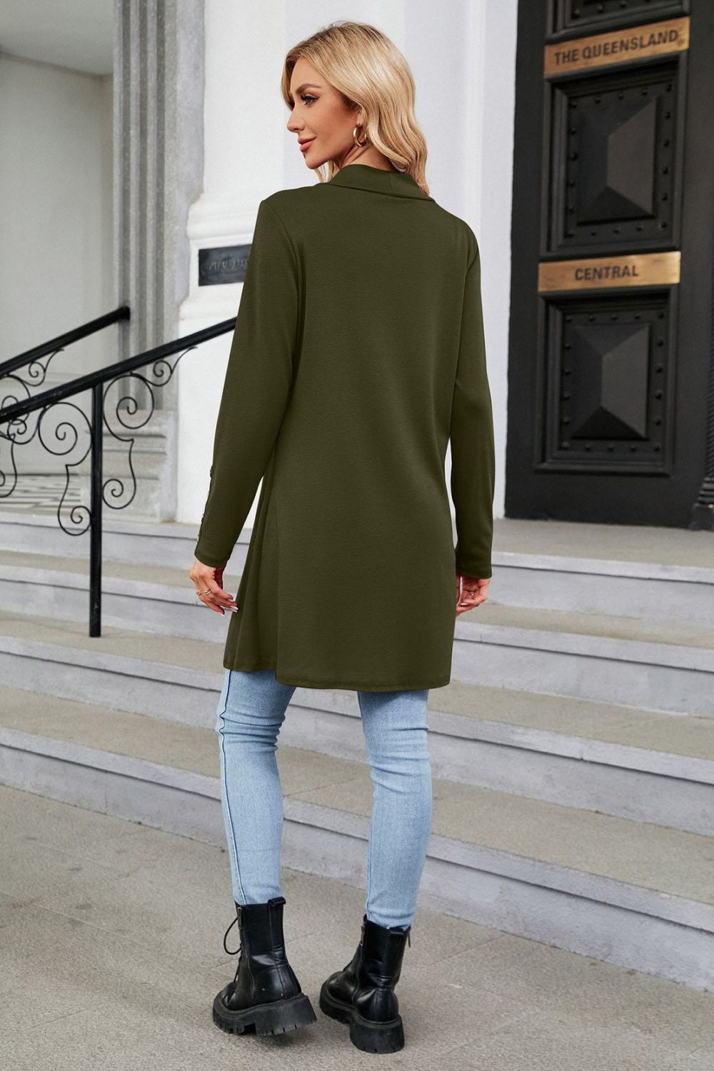 Come Out And Have Fun Long Sleeve Open Front Cardigan