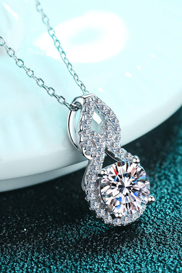 Infinite Dreams 1 Carat Moissanite Pendant Necklace