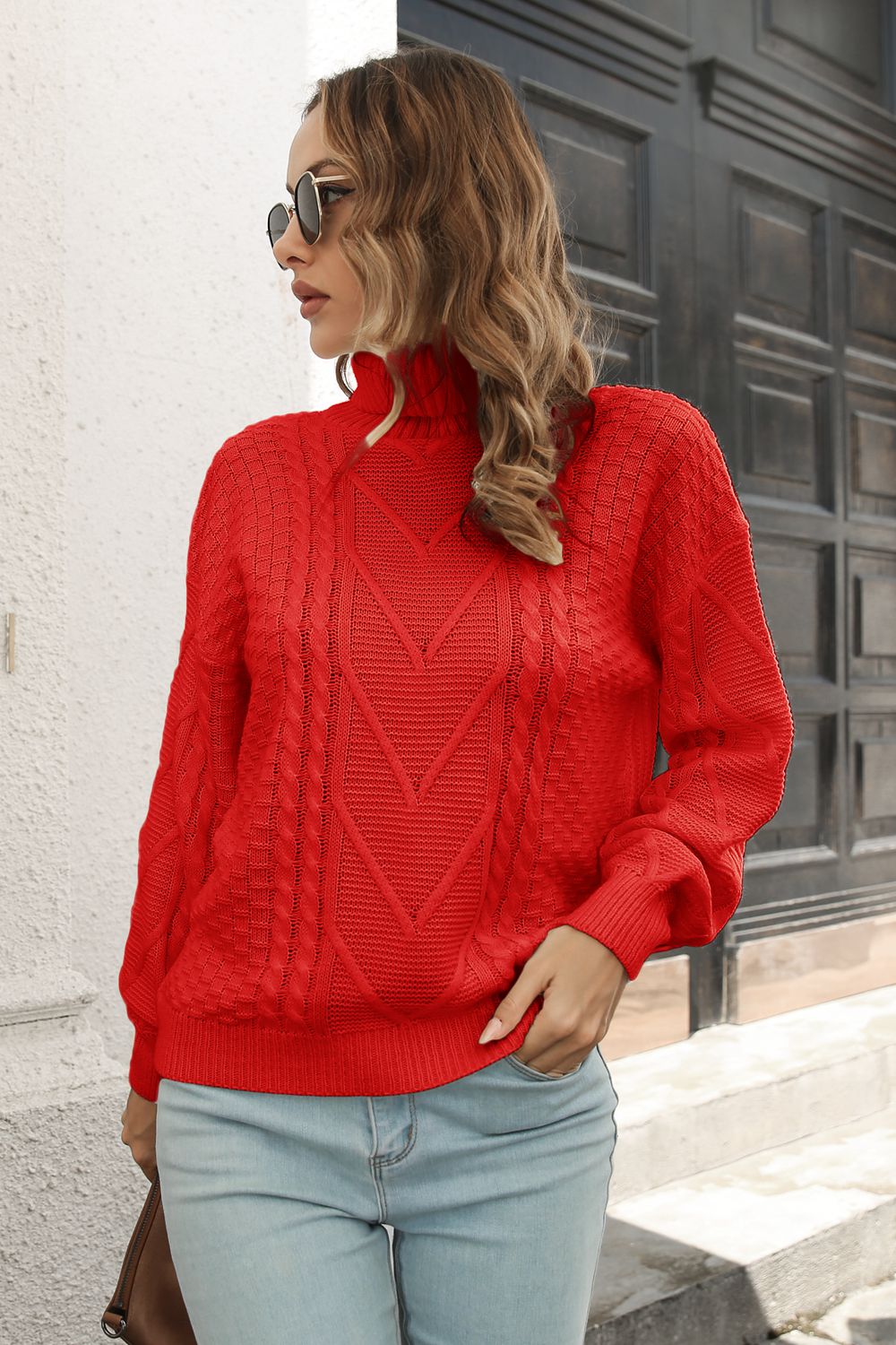 Fall Winter Knit Top Available at Yumigara