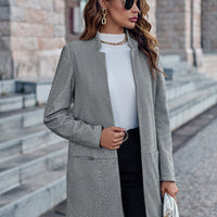 Open Front Long Sleeve Blazer