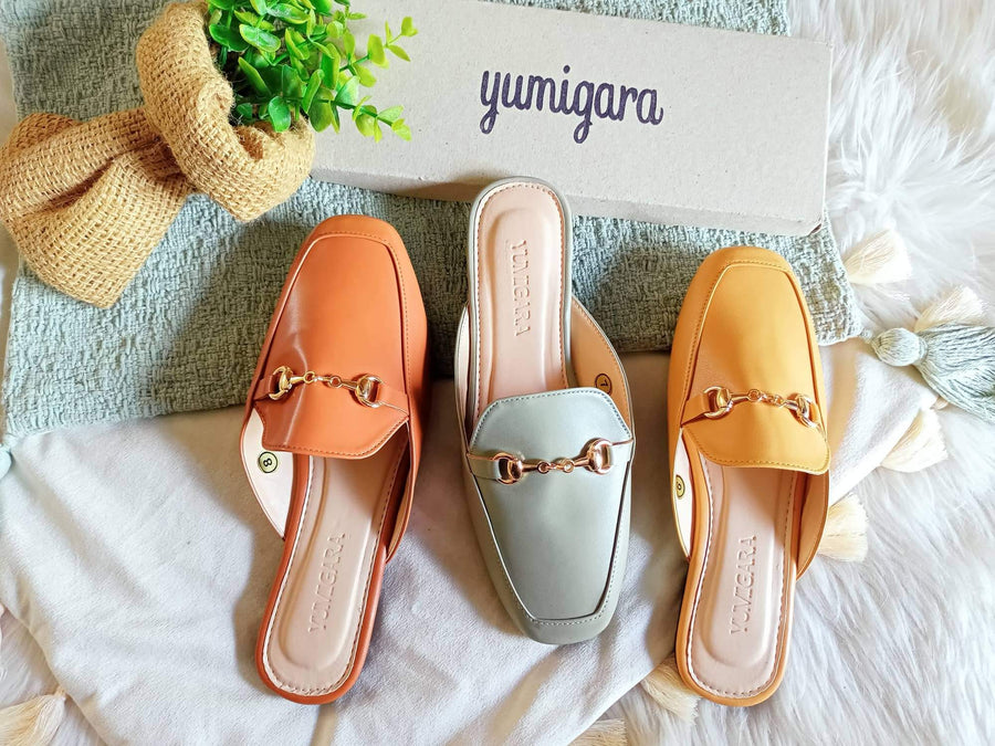 Lucy Love Loafer Mules with Horsebit Accent