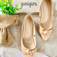 Kiara Knot Accent Pointed Doll Shoes