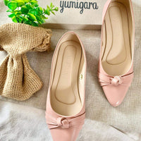 Kiara Knot Accent Pointed Doll Shoes