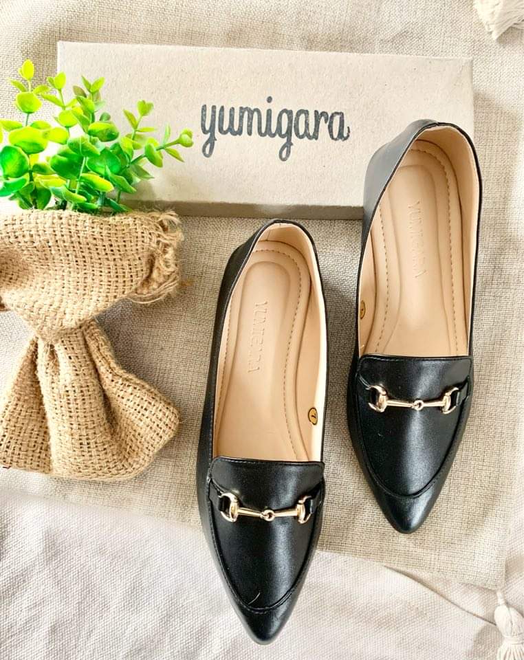 Patricia Pointed Loafer with Horsebit Accents