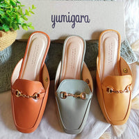 Lucy Love Loafer Mules with Horsebit Accent